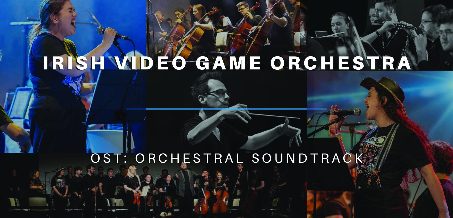 The Irish Video Game Orchestra performing on stage